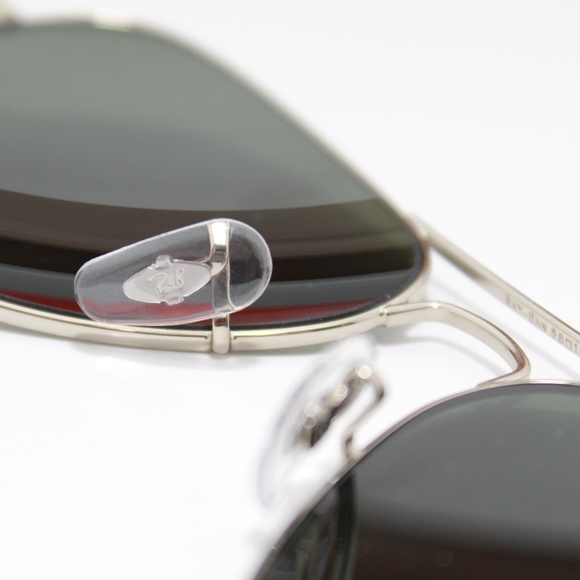 RAY-BAN RB 3025 W3277 SILVER FLASH AVIATORS - Picture 5 of 8